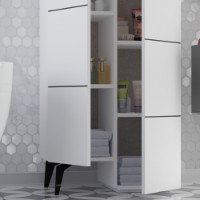 Dulap Showdeko Stair Multipurpose Cabinet White imaginea #4 — magazin online Desire.md