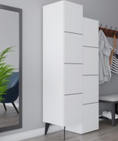 Dulap Showdeko Stair Multipurpose Cabinet White imaginea #5 — magazin online Desire.md