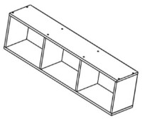 Raft de perete Gerbor Nepo SFW120 Stejar Sonoma imaginea #2 — magazin online Desire.md