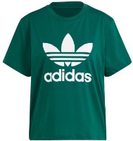 Tricou de dame Adidas Trfl Tee Boxy Collegiate Green, s.XS imaginea #1 — magazin online Desire.md