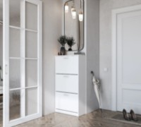 Rafturi pentru pantofi Magnusplus Brisbane White imaginea #3 — magazin online Desire.md