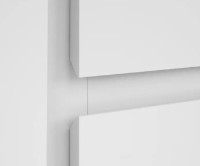 Comodă Magnusplus Concept 2D3S 1600x820x400 Stejar Craft Gri/Nimfea Alb imaginea #2 — magazin online Desire.md