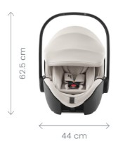 Детское автокресло Britax-Romer Baby-Safe Pro Vario Base 5Z Soft Taupe фото №8 — интернет-магазин Desire.md