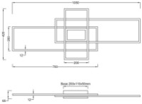 Люстра Trio Irvine (620010431) фото №2 — интернет-магазин Desire.md