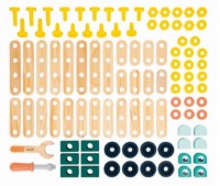 Set de construcție Janod 100pcs J06454 imaginea #3 — magazin online Desire.md