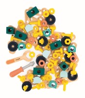 Set de construcție Janod 100pcs J06454 imaginea #5 — magazin online Desire.md