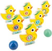 Боулинг детский Janod Bowling Ducks Applepop J03364 фото №4 — интернет-магазин Desire.md