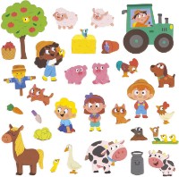 Игровой набор Janod Magnéti'stories la Ferme J05451 фото №2 — интернет-магазин Desire.md