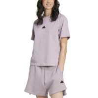 Tricou de dame Adidas W Z.N.E. Tee Preloved Fig, s.XS imaginea #2 — magazin online Desire.md