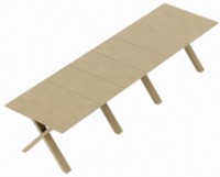 Masă pentru bucătărie Deco Madrid Natural Wood imaginea #4 — magazin online Desire.md