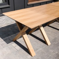 Masă pentru bucătărie Deco Madrid Natural Wood imaginea #10 — magazin online Desire.md