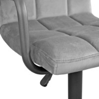 Scaun de bar Deco SB-042 Catifea Grey imaginea #5 — magazin online Desire.md