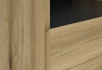 Тумба под ТВ Magnusplus TV Combo 1400x462x421 Gray Graphit/Oak Evoke Coast CO 4 фото №2 — интернет-магазин Desire.md