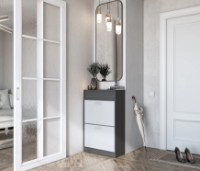 Rafturi pentru pantofi Magnusplus Sydney Graphit/White imaginea #2 — magazin online Desire.md