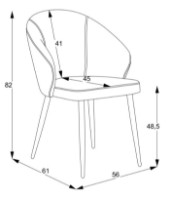 Scaun Magnusplus Patya Anka 23 imaginea #2 — magazin online Desire.md