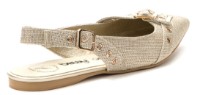 Balerini penru femei Betsy 947057/01-04 Beige/Gold, s.38 imaginea #2 — magazin online Desire.md