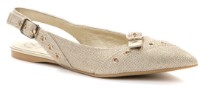 Balerini penru femei Betsy 947057/01-04 Beige/Gold, s.39 imaginea #5 — magazin online Desire.md