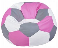 Fotoliu puf BeanBag Ares XXL Розовый/Белый/Серый imaginea #1 — magazin online Desire.md