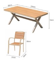 Set mobila de grădină TechnoWorker F5511 imaginea #2 — magazin online Desire.md