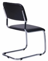 Scaun ART Kvest Сhrome/Negru imaginea #2 — magazin online Desire.md