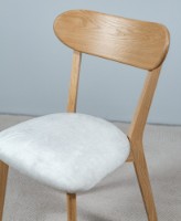 Стул MobiCasa ISKU Natural WAX/Topaz 03 фото №4 — интернет-магазин Desire.md