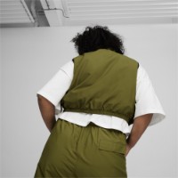 Женская жилетка Puma Dare To Woven Vest Olive Green, s.M фото №3 — интернет-магазин Desire.md
