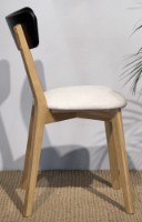 Стул MobiCasa Urbano Natur Wax/Venge Topaz 03 фото №3 — интернет-магазин Desire.md