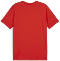 Tricou bărbătesc Puma Teamgoal Casuals Tee Puma Red/White, s.M imaginea #2 — magazin online Desire.md