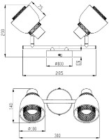 Spot Trio Punch (R80812032) imaginea #2 — magazin online Desire.md