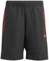 Pantaloni scurți pentru copii Adidas U Ce Q2 Short Grey Six/Bright Red, s.140