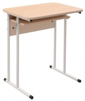 Школьная парта Tisam (1175) Серый/Дуб Молочный фото №1 — интернет-магазин Desire.md