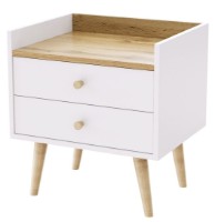 Noptieră MobiCasa 2 Asgard 50x55x40 Kraft Gold/Grafit imaginea #1 — magazin online Desire.md