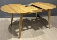 Обеденный стол MobiCasa Hovdala 120/150x80 Natural Wax фото №3 — интернет-магазин Desire.md