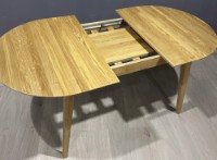 Обеденный стол MobiCasa Hovdala 120/150x80 Natural Wax фото №4 — интернет-магазин Desire.md