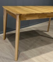 Обеденный стол MobiCasa Mary 110/145x70 Natur Wax фото №2 — интернет-магазин Desire.md