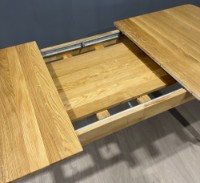 Обеденный стол MobiCasa Mary 110/145x70 Natur Wax фото №4 — интернет-магазин Desire.md