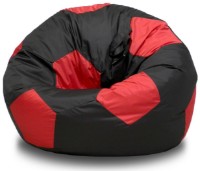 Fotoliu puf BeanBag Oxford 300D L Черный/Красный