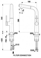 Смеситель для кухни Armatura Mungo (104751) фото №2 — интернет-магазин Desire.md