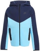 Hanorac pentru copii Nike B Nsw Tech Flc Fz Midnight Navy/Aquarius Blue/Black, s.L