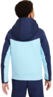 Детская толстовка Nike B Nsw Tech Flc Fz Midnight Navy/Aquarius Blue/Black, s.S фото №3 — интернет-магазин Desire.md