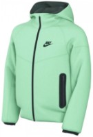 Детская толстовка Nike B Nsw Tech Flc Fz Spring Green/Black, s.XS фото №1 — интернет-магазин Desire.md