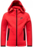 Детская толстовка Nike B Nsw Tech Flc Fz Light University Red Heather/Black, s.S фото №1 — интернет-магазин Desire.md