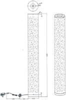 Lampadar Trio Taco (R42801002) imaginea #2 — magazin online Desire.md