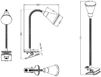 Настольная лампа Trio Arras (R22711101) фото №2 — интернет-магазин Desire.md
