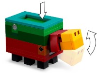 Set de construcție Lego Minecraft: The Cherry Blossom Garden (21260) imaginea #3 — magazin online Desire.md