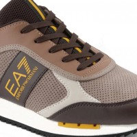Adidași pentru bărbați Emporio Armani EA7 English Brown s.42.5 imaginea #7 — magazin online Desire.md
