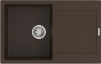Chiuvetă de bucătărie Fabiano Navio 79x50 Espresso imaginea #1 — magazin online Desire.md