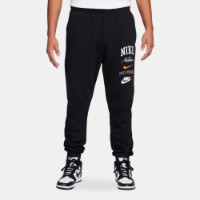 Pantaloni spotivi pentru bărbați Nike M Nk Club Bb Cf Pant Stack Gx Black/Safety Orange, s.M imaginea #1 — magazin online Desire.md