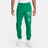 Pantaloni spotivi pentru bărbați Nike M Nk Club Bb Cf Pant Stack Gx Malachite/Safety Orange, s.M imaginea #1 — magazin online Desire.md