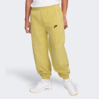 Pantaloni spotivi pentru bărbați Nike M Nk Club+ Polar Flc Cf Pant Buff Gold/Black, s.XL